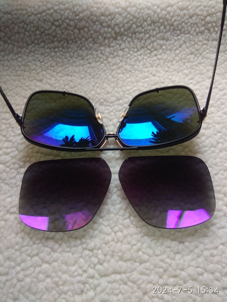 Okulary Porsche Design przeciwsłoneczne / tytan / filtr UV / nowe