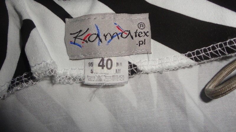 Piekna sukienka 'Zebra" roz 40