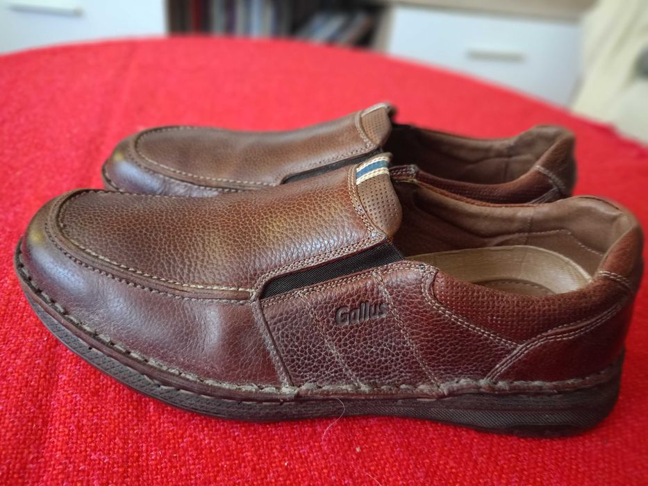 GALLUS Półbuty roz 44 28cm Skóra Stan Idealny Okazja