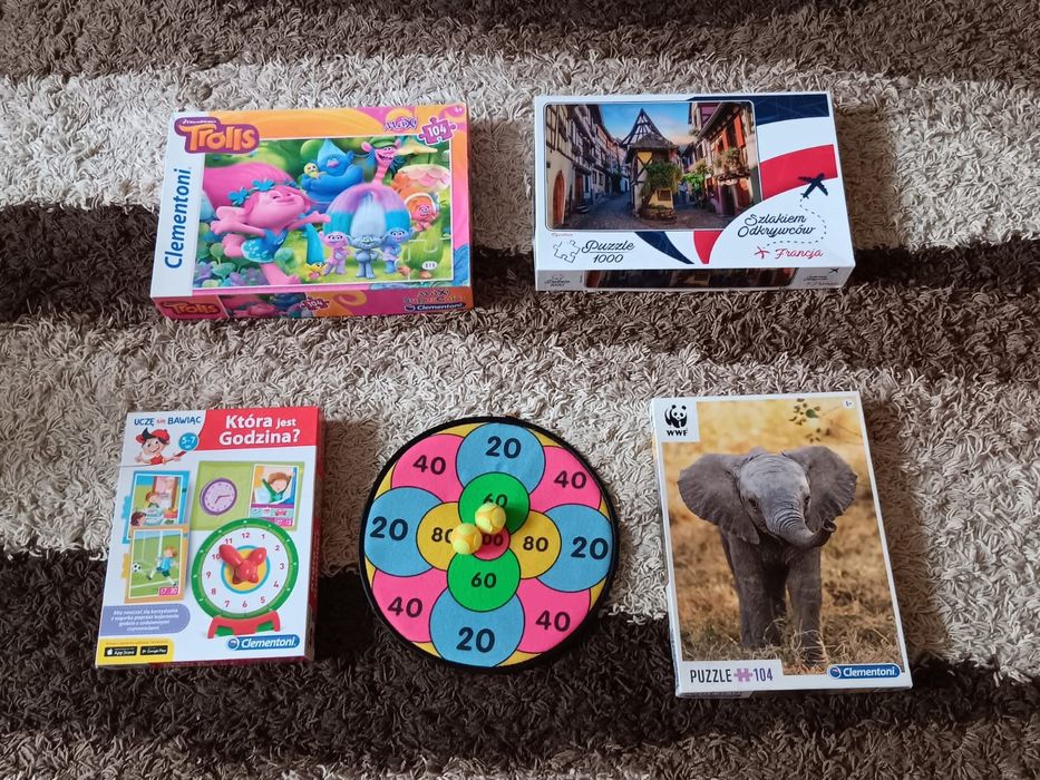 Puzzle i gry edukacyjne