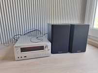 Miniwieża Pioneer X-HM32V-S srebrna