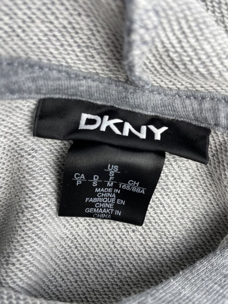 С-М Вкорочене худі DKNY худи толстовка укороченная оригинал