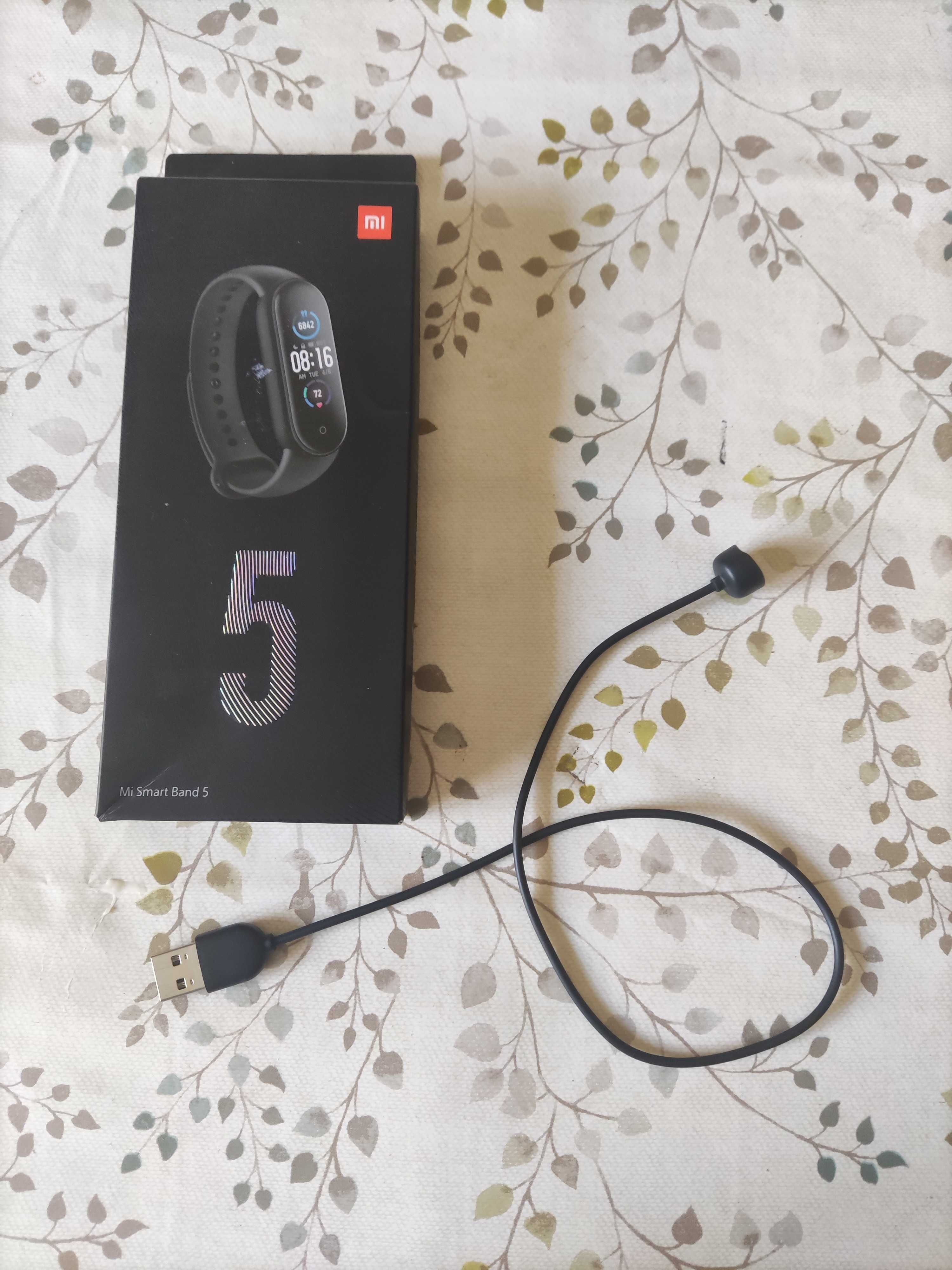 Mi Smart Band 5 preta da Xiaomi