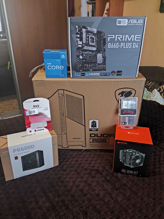 Продам  компʼютер на базі Intel Core i5-12400