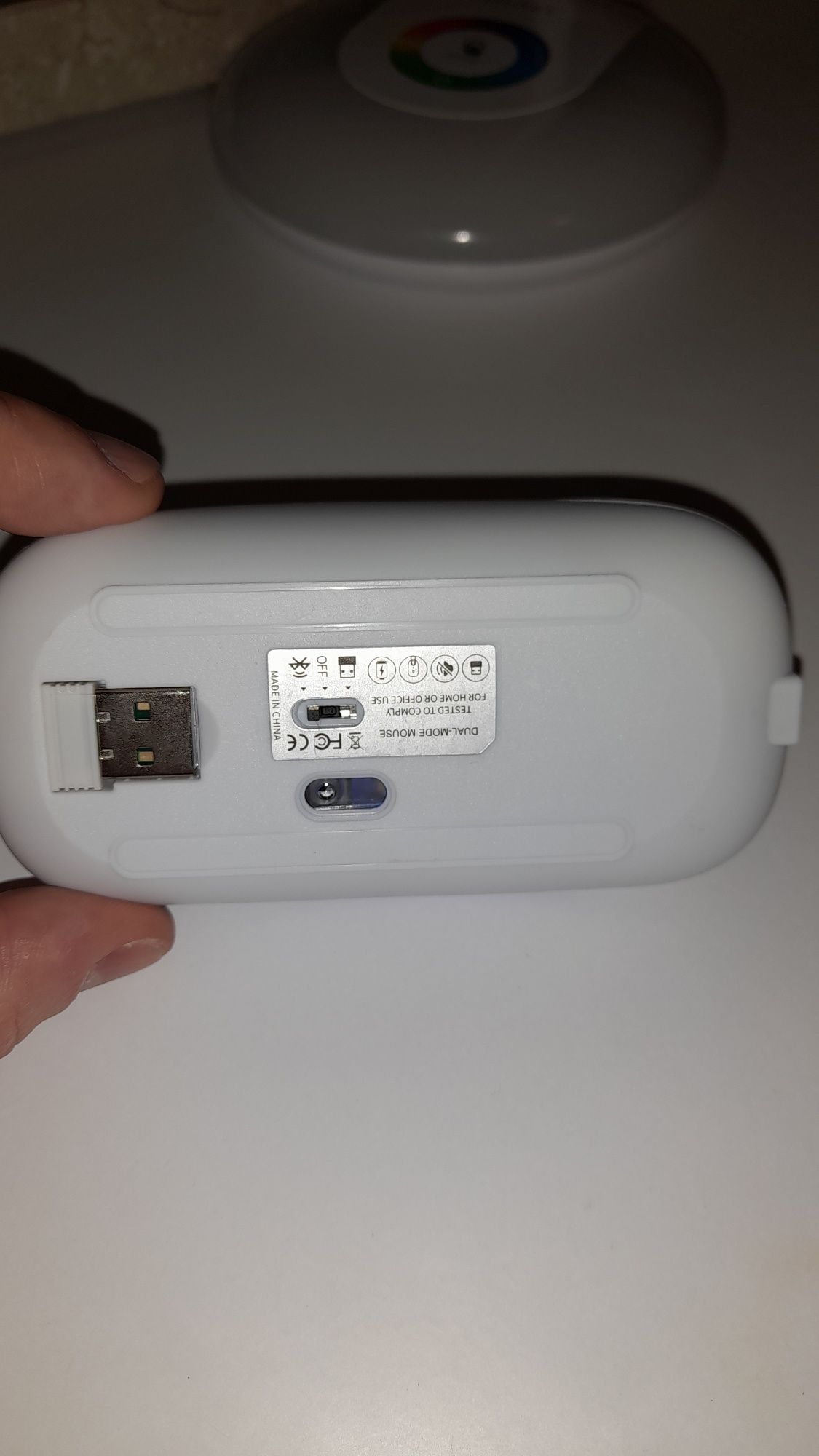 Myszka bezprzewodowa bluetooth i wireles