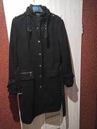 Czarny płaszcz Yessica rozmiar 44