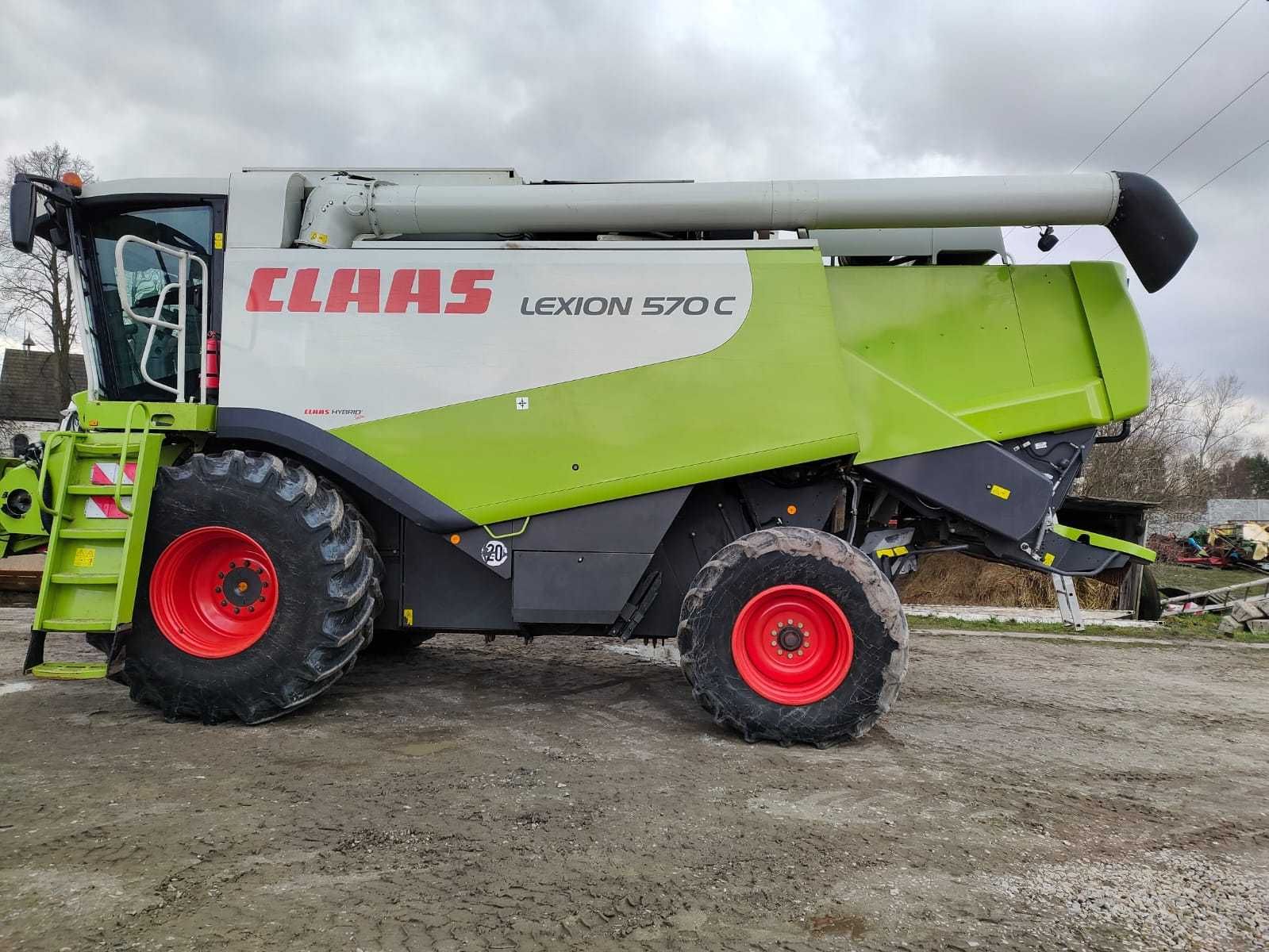 Kombajn zbożowy CLAAS Lexion 570