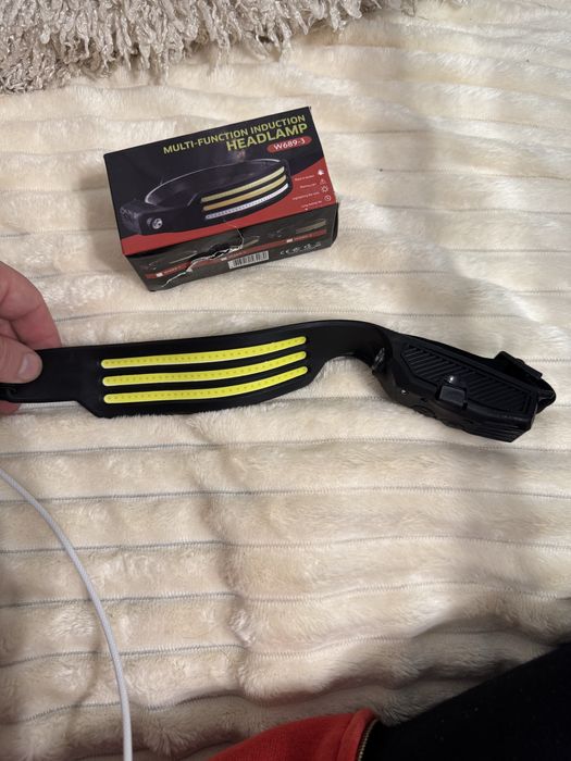 Фонарь налобний діодний лєд