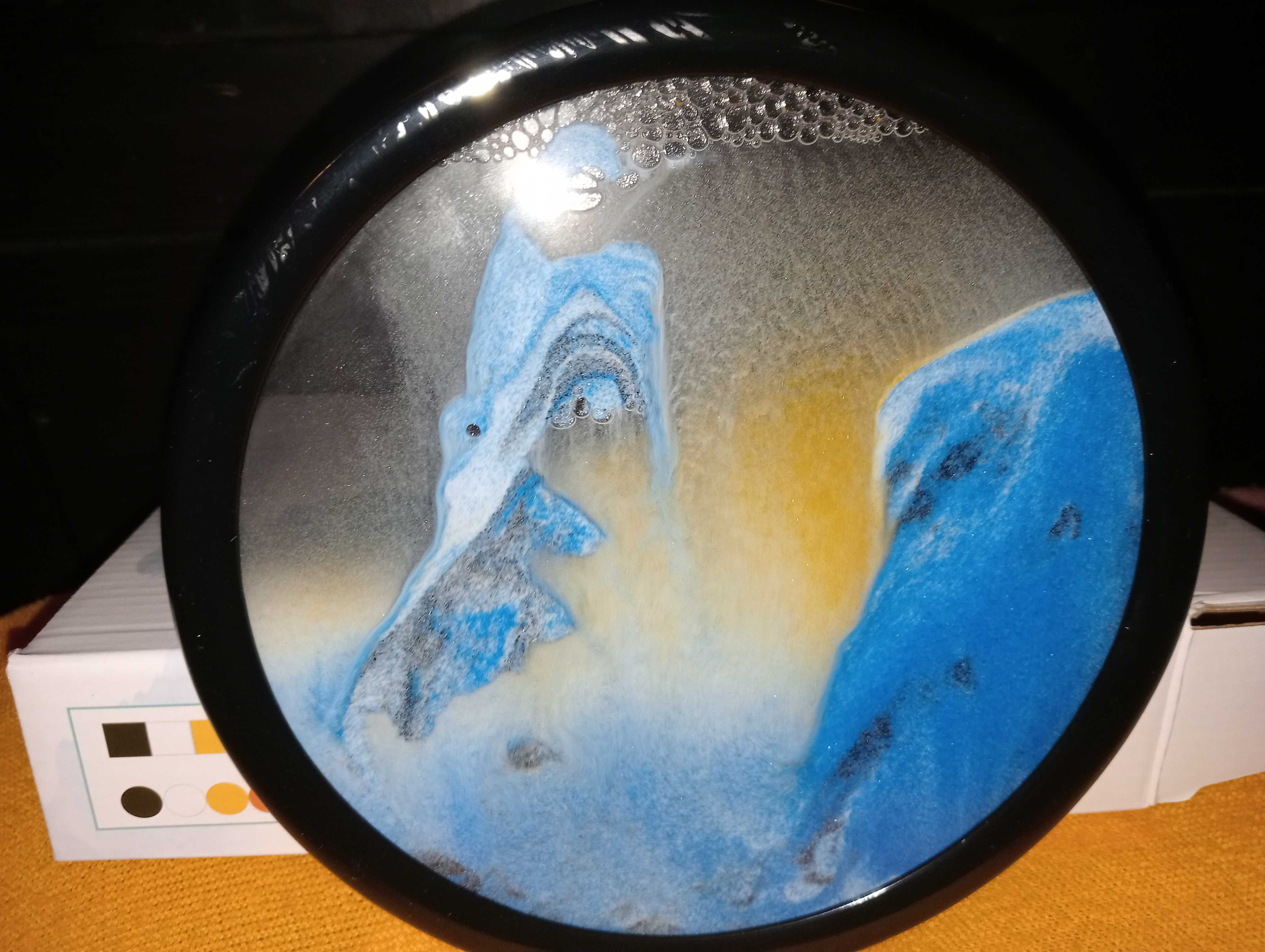 Ruchome obrazy piasku, Dekoracja wnętrz 3D