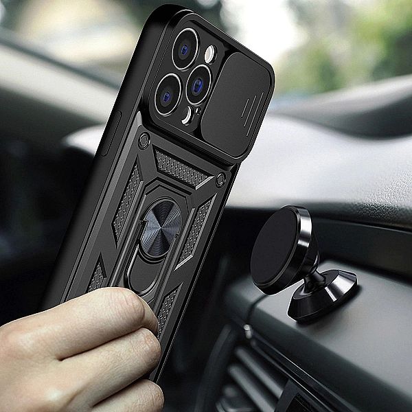 Hybrid Armor Camshield etui Huawei nova Y90 pancerny pokrowiec z osłon