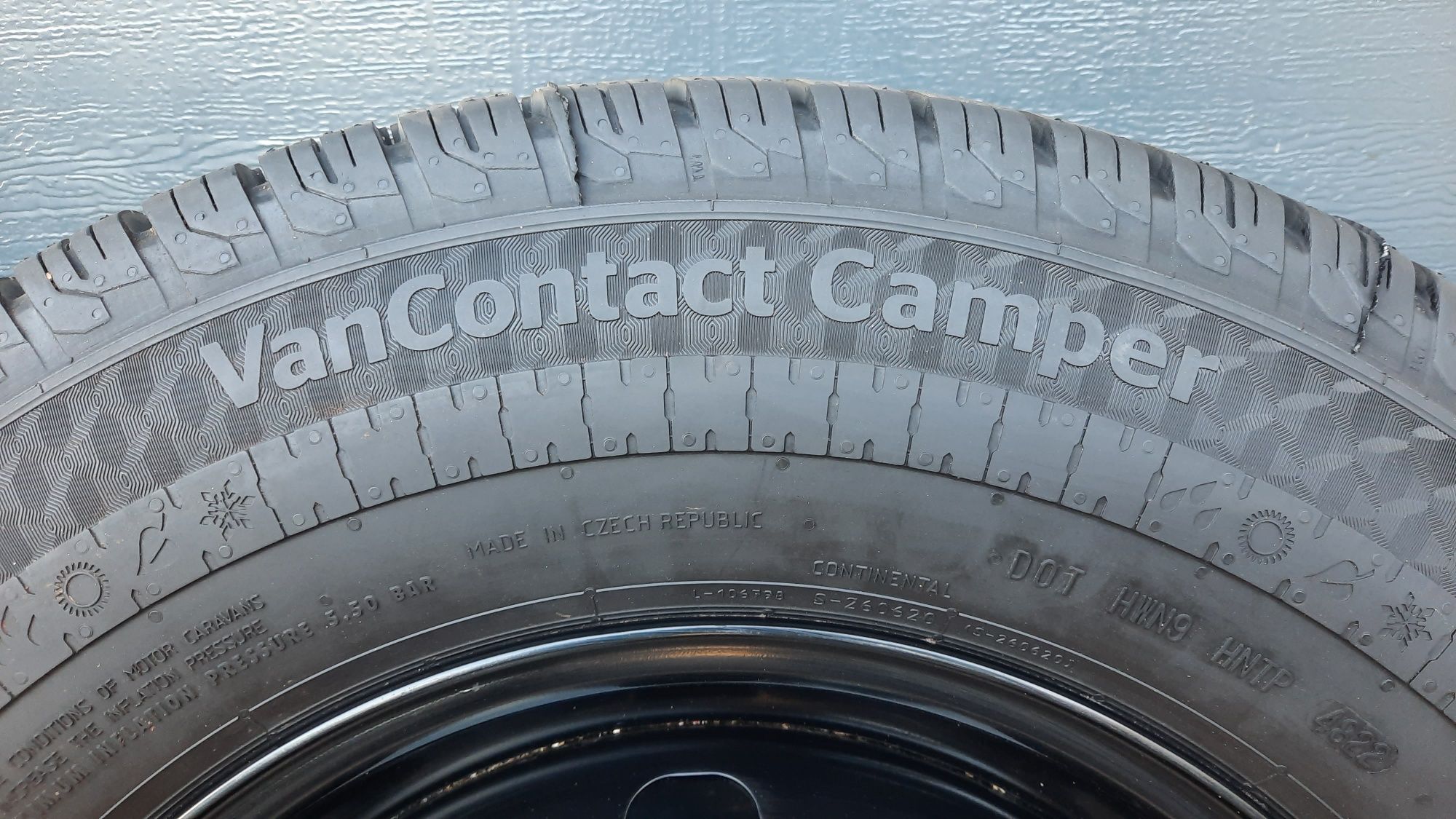 NOWE koła 225/75 R16 CP Camper Continental wielosezonowe 2022