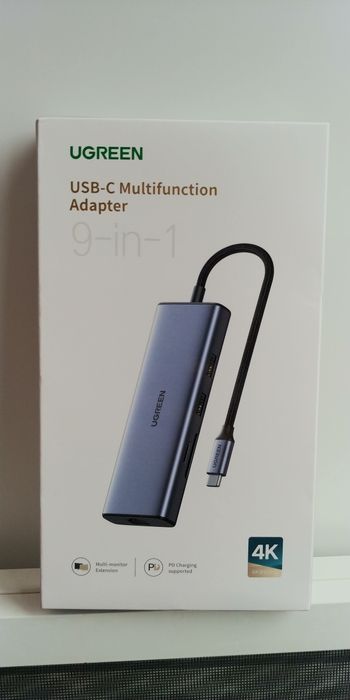 Новий usb type C хаб Ugreen 9 in 1