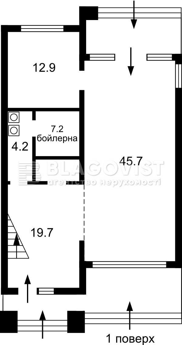 Сучасний будинок в котеджному містечку