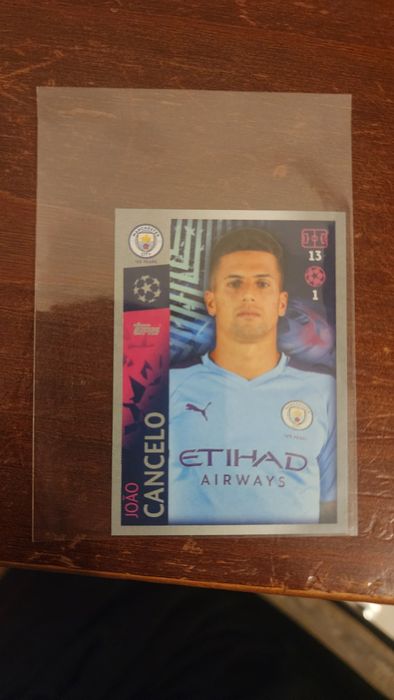 Carta joao cancelo machester city champions
