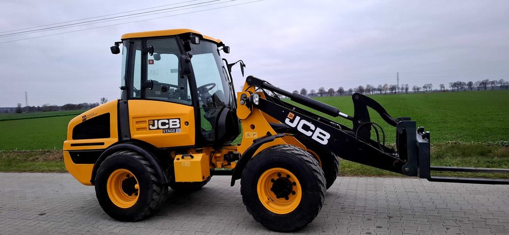 Ladowarka Jcb 407. Z 2021 roku ZAMIANA