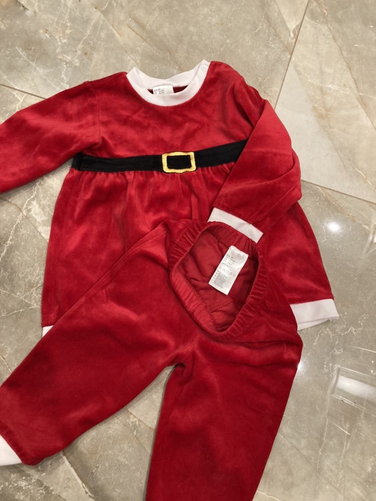 Strój mikolajki dla dziewczynki h&m rozmiar 86
