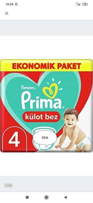 Pampers pans 4 42st