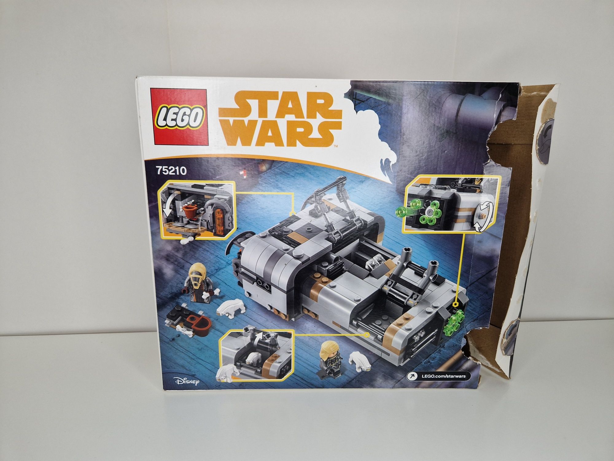 Lego 75210 Moloch's Landspeeder Star Wars PUDEŁKO I INSTRUKCJA