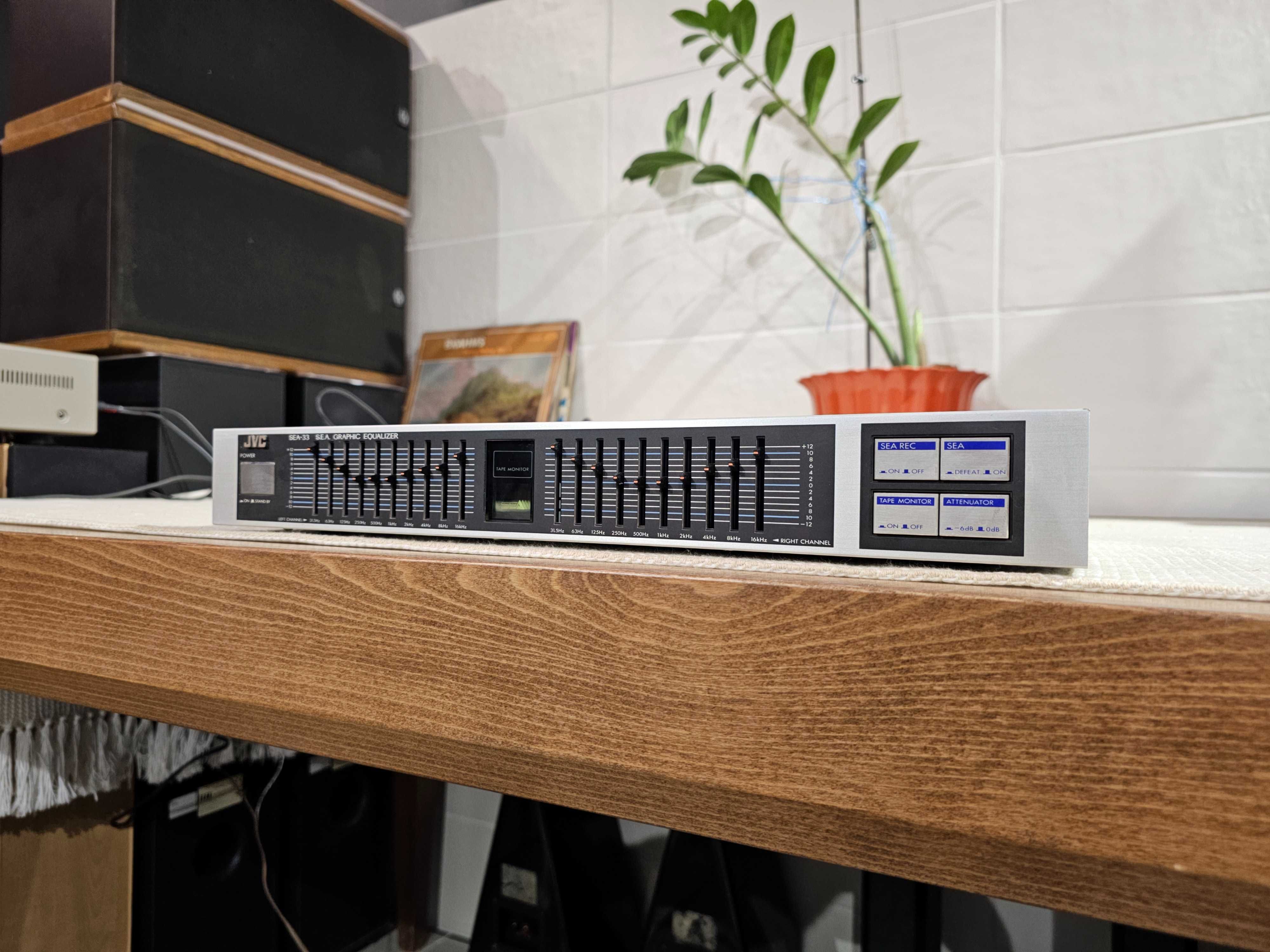 Еквалайзер JVC SEA-33 10-Band Graphic Equalizer