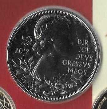 Inglaterra - - - "Carteira Anual BNC-2012" - - - - - Moedas