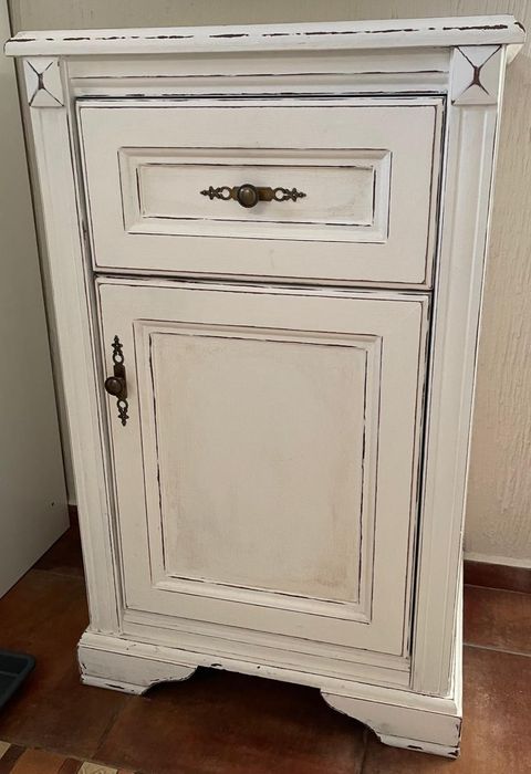 Meble retro, komoda, wieszak, lustro, siedzisko