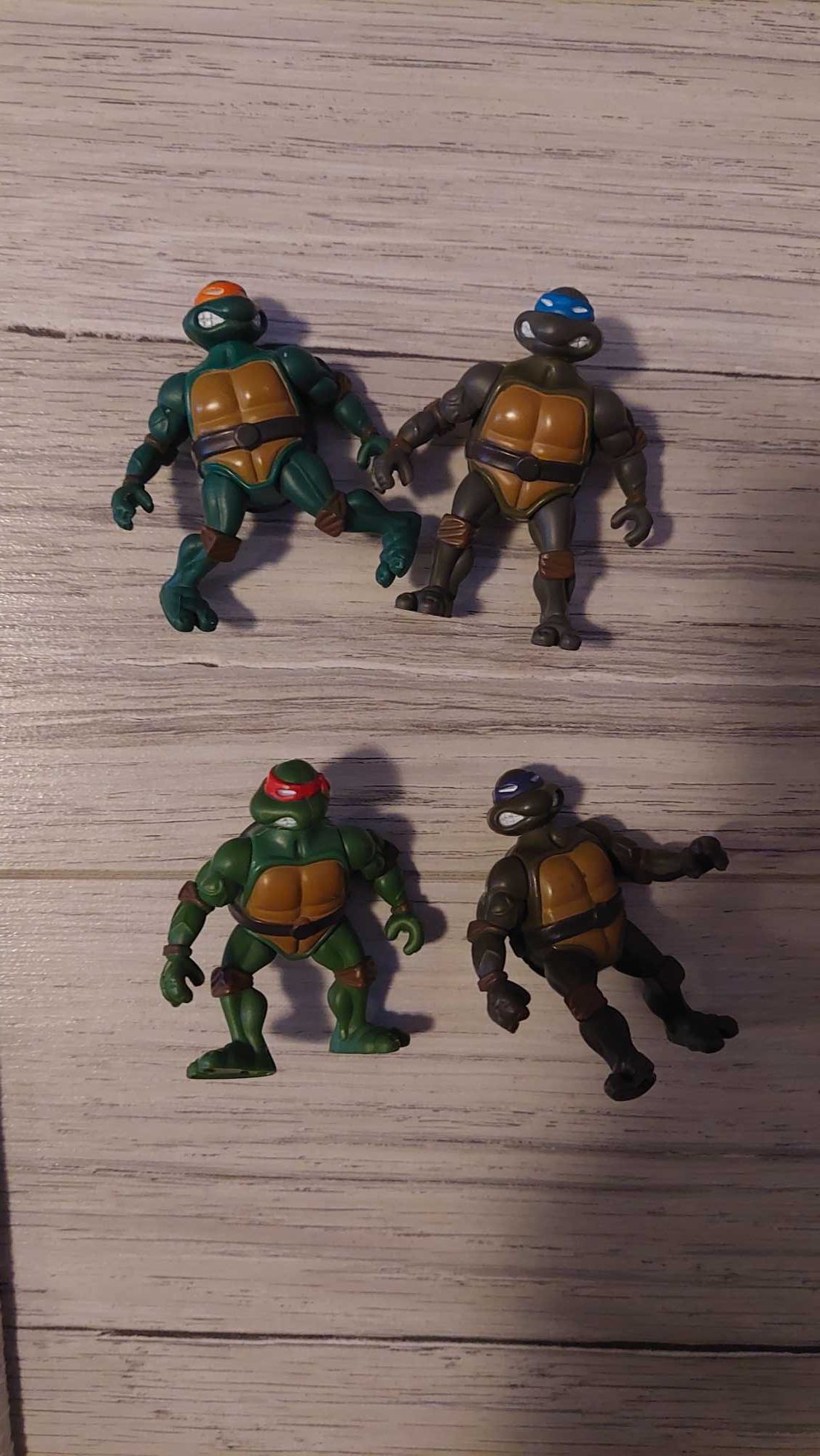 Wojownicze żółwie ninja figurki