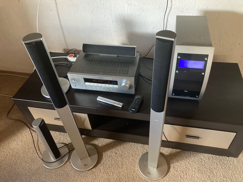 Kino domowe Amplituner Yamaha RX V357 + zestaw kolumn GRATIS!