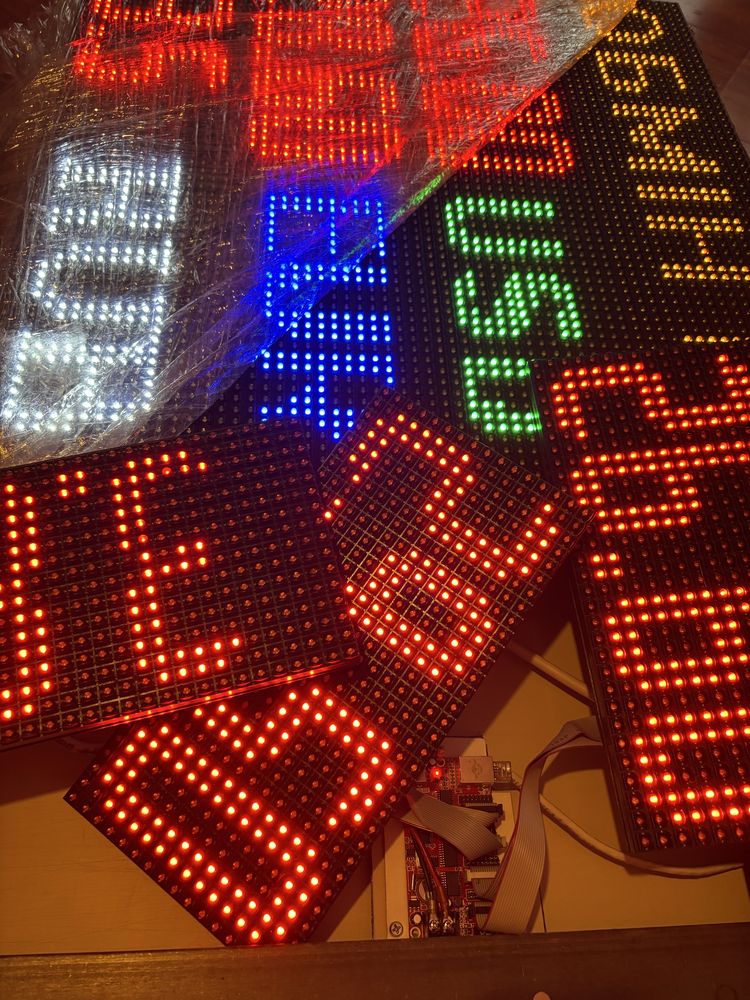 Ремонт та виготовлення Led вивісок, лайтбоксів, табло обміну валюти