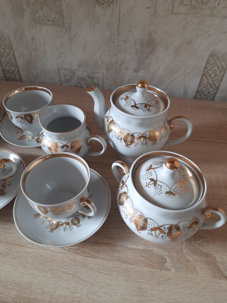 Сервиз чайный Кружевной Барановка СССР (новый)