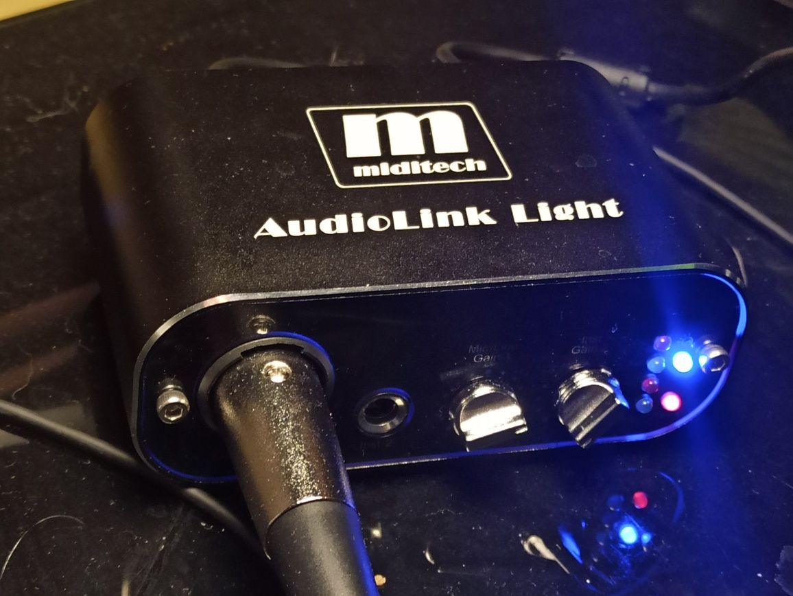 Interfejs Audio Miditech Audiolink Light - zewnętrzna karta muzyczna