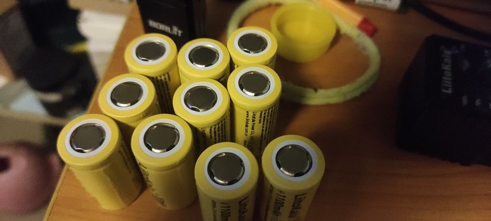 Liitokala 18350 1100 mah Акамулятор для Sofirn sc 13