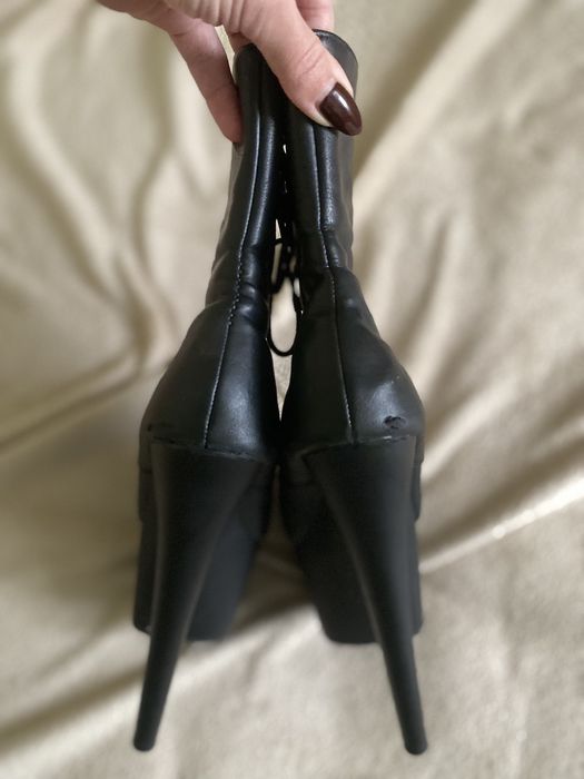 Стріпи pleaser двійка 37розмір (24,4см) чорні матові