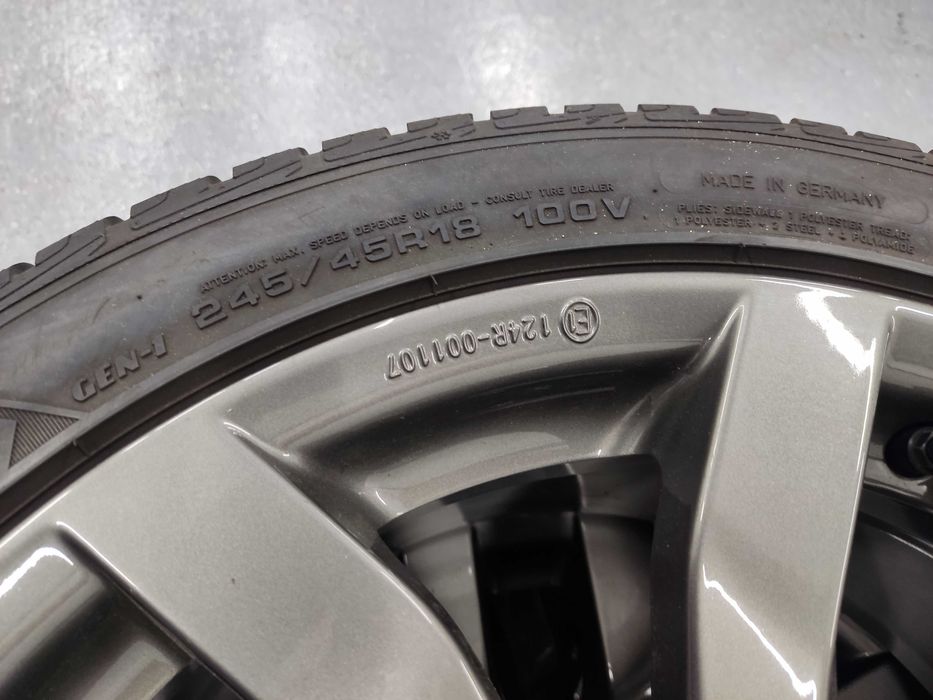 Koła zimowe CMS 18" 5x112 + opony Goodyear 245/45/18 7mm