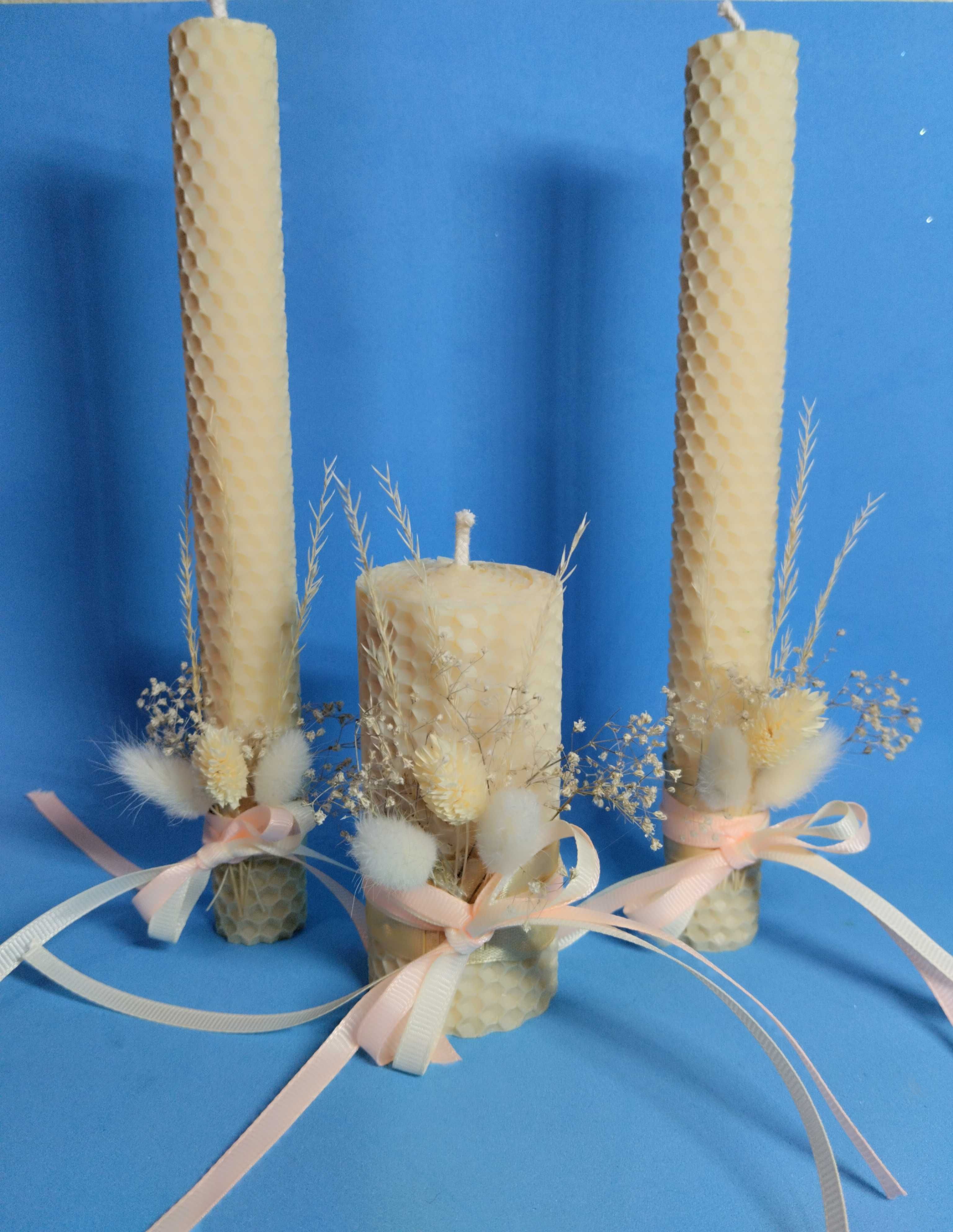 Свічки воскові Натуральні свічки Свічки подарункові