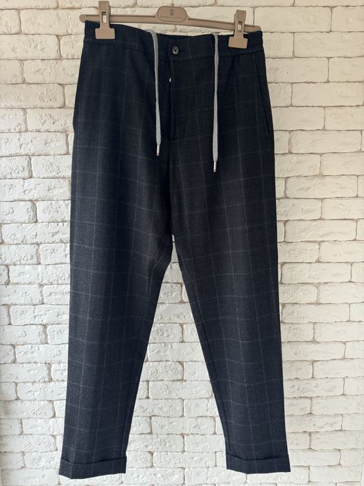 Брюки з вовни Marco Pescarolo