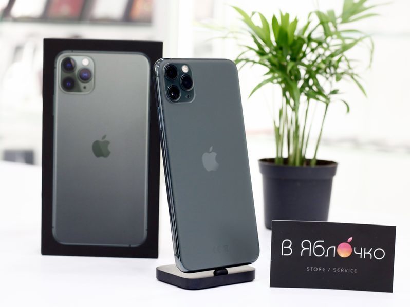 Як новий. IPhone 11 Pro Max 256gb Midnight Green. Гарантия!