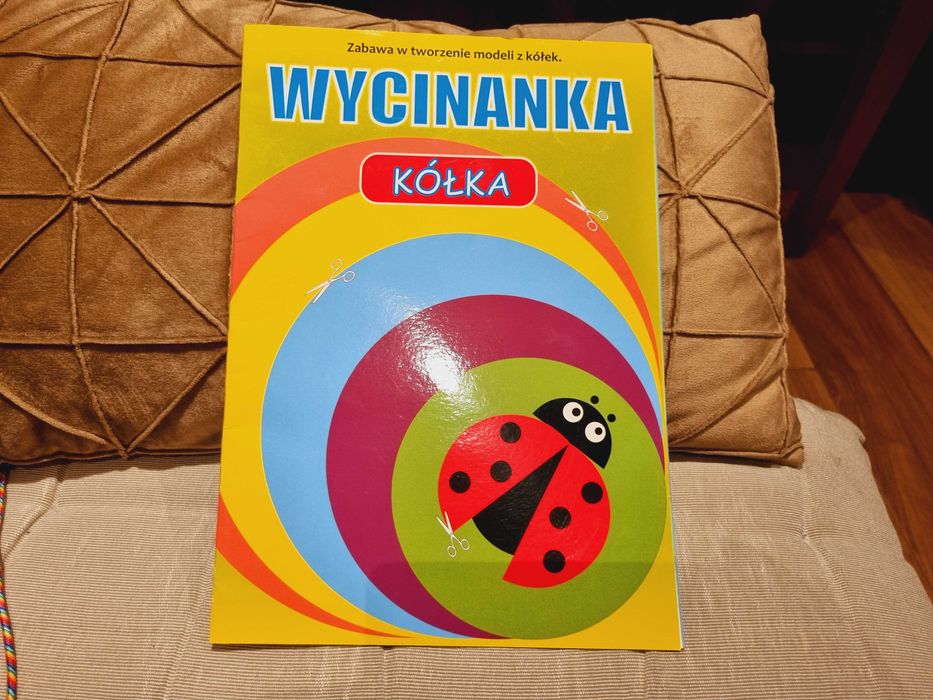 Wycinanka KÓŁKA kreatywna zabawa tworzenia modeli z kółek