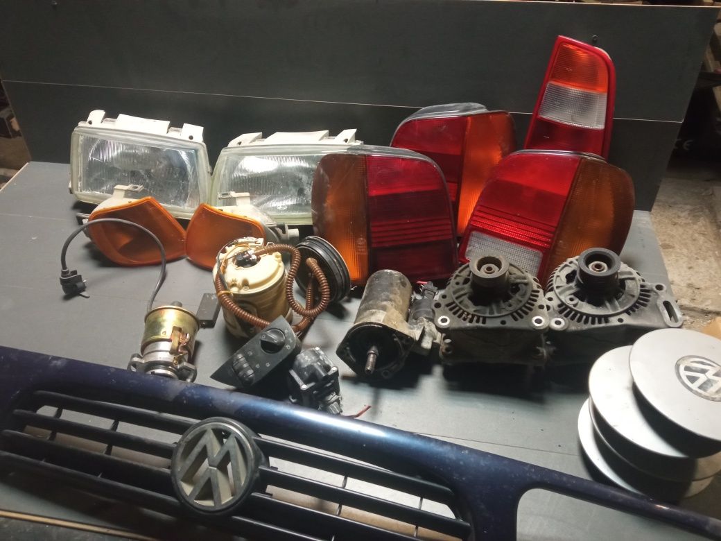 VW Polo III 1.0 1.4 alternator rozrusznik lampy cewka aparat włącznik