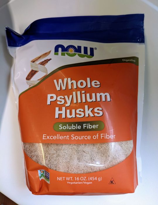 NOW Foods, Psyllium Husks Цільне лушпиння подорожника клітковина 454 г