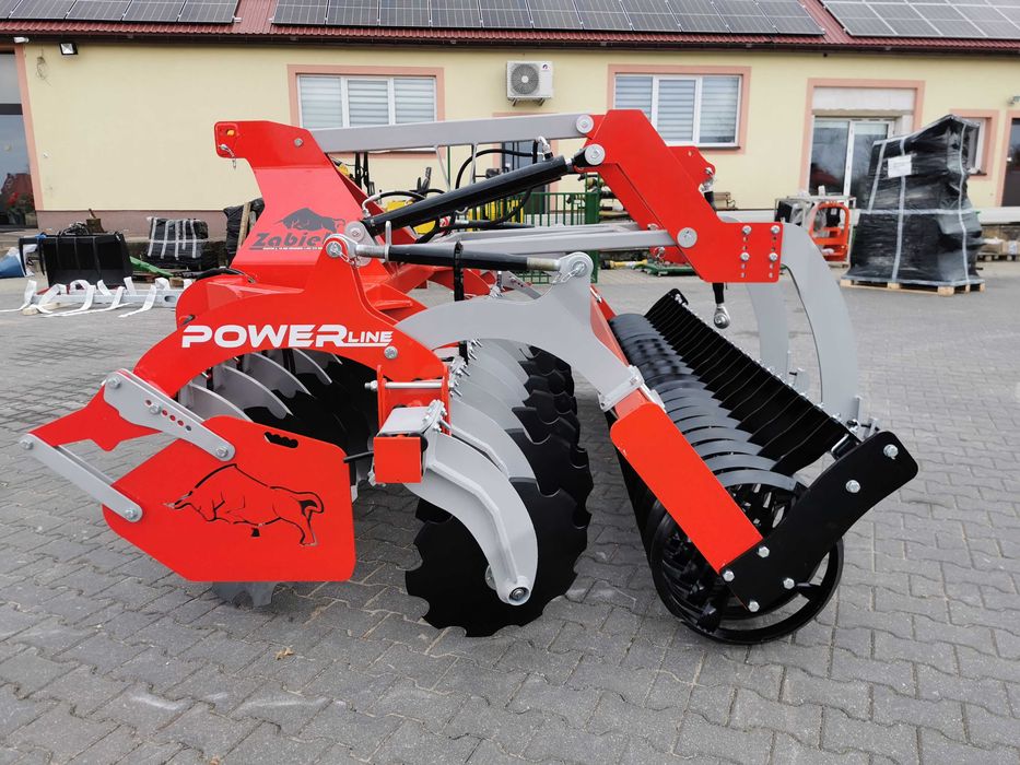 Agregat talerzowy brona ZABIEL hydropak SOLIDNA MOCNA DOSTAWA 3m