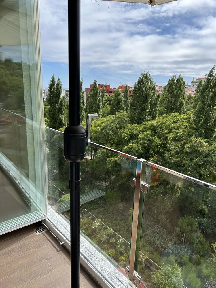 Chapéu de jardim + base com rodas