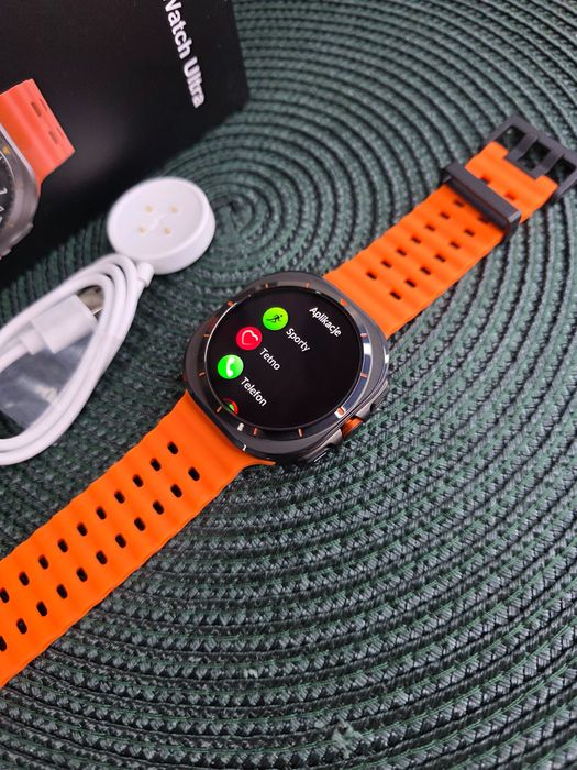 Smartwatch DT7 WATCH ULTRA , 32GB, Połączenia, Muzyka, Sport NOWY