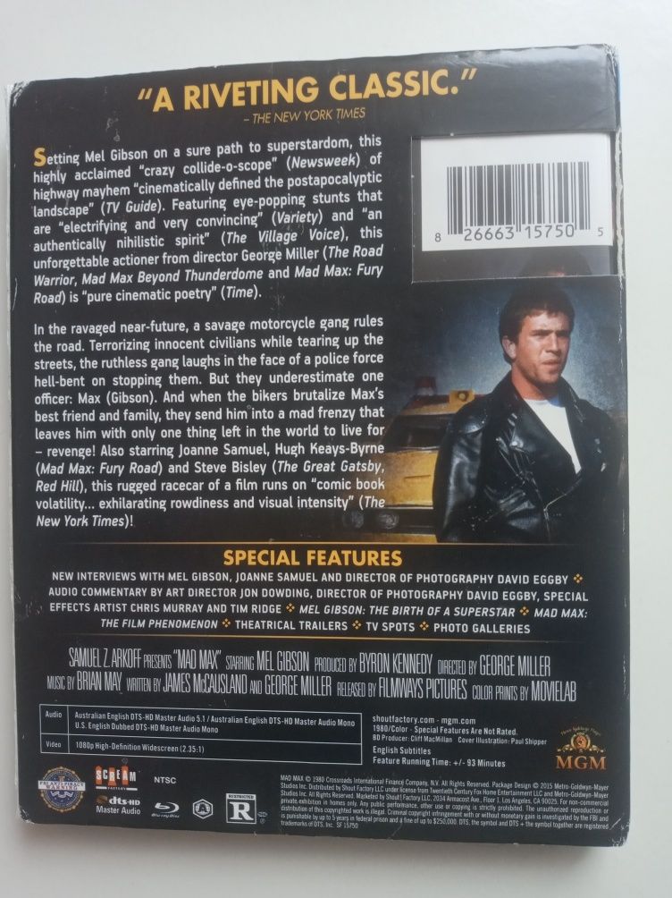 Mad Max - Blu-ray - Shout Factory