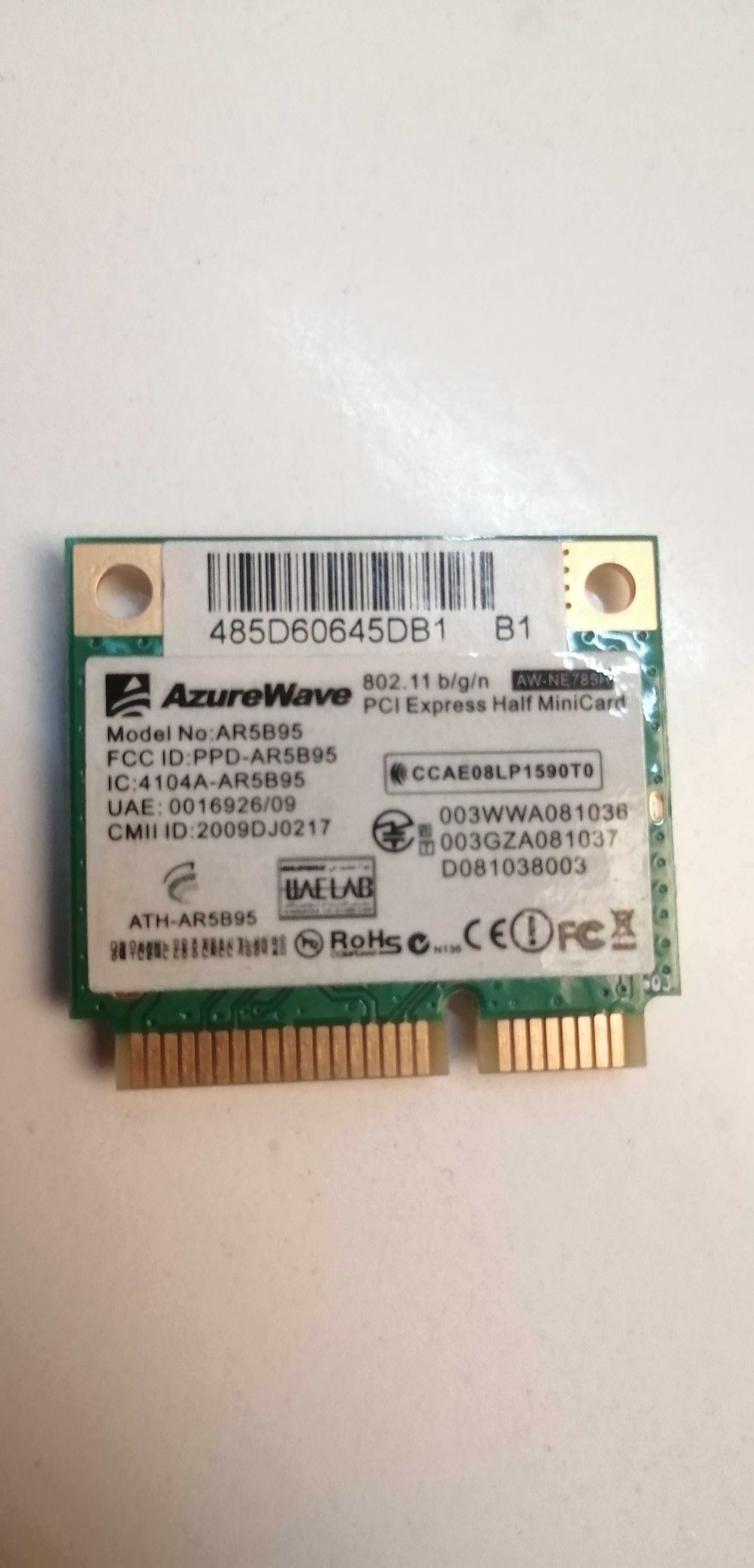 Wireless LAN Mini-PCI Express Azurewave Atheros AR5B95