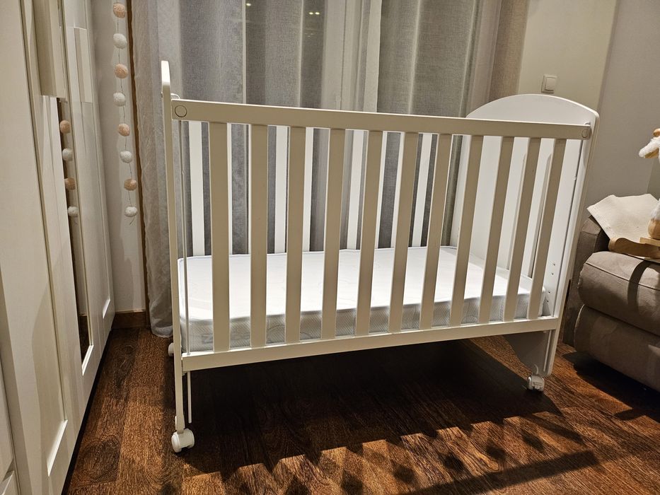 Cama berço grades branca micuna