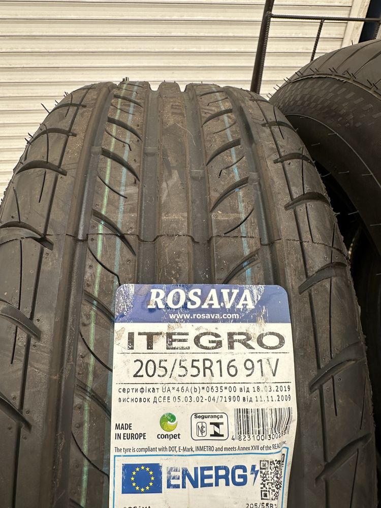 Шины Росава Itegro 205/55 R16 91V