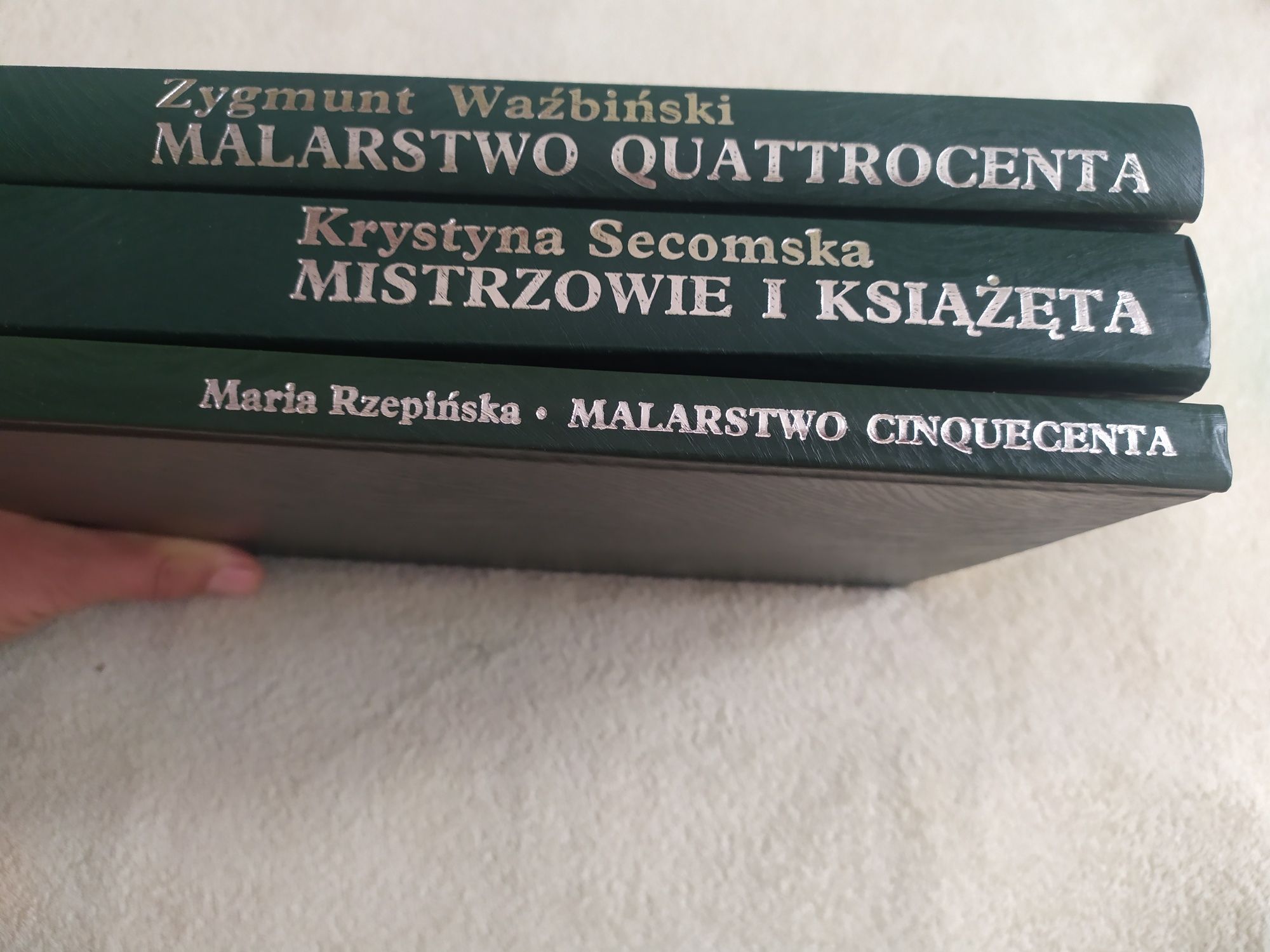 Malarstwo -ciekawe książki w pięknej oprawa