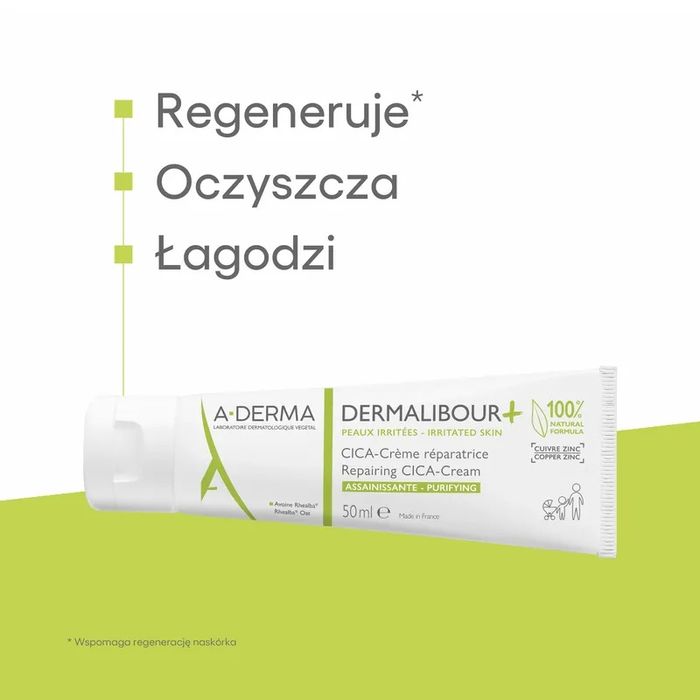 A-derma dermalibour cica 50 ml