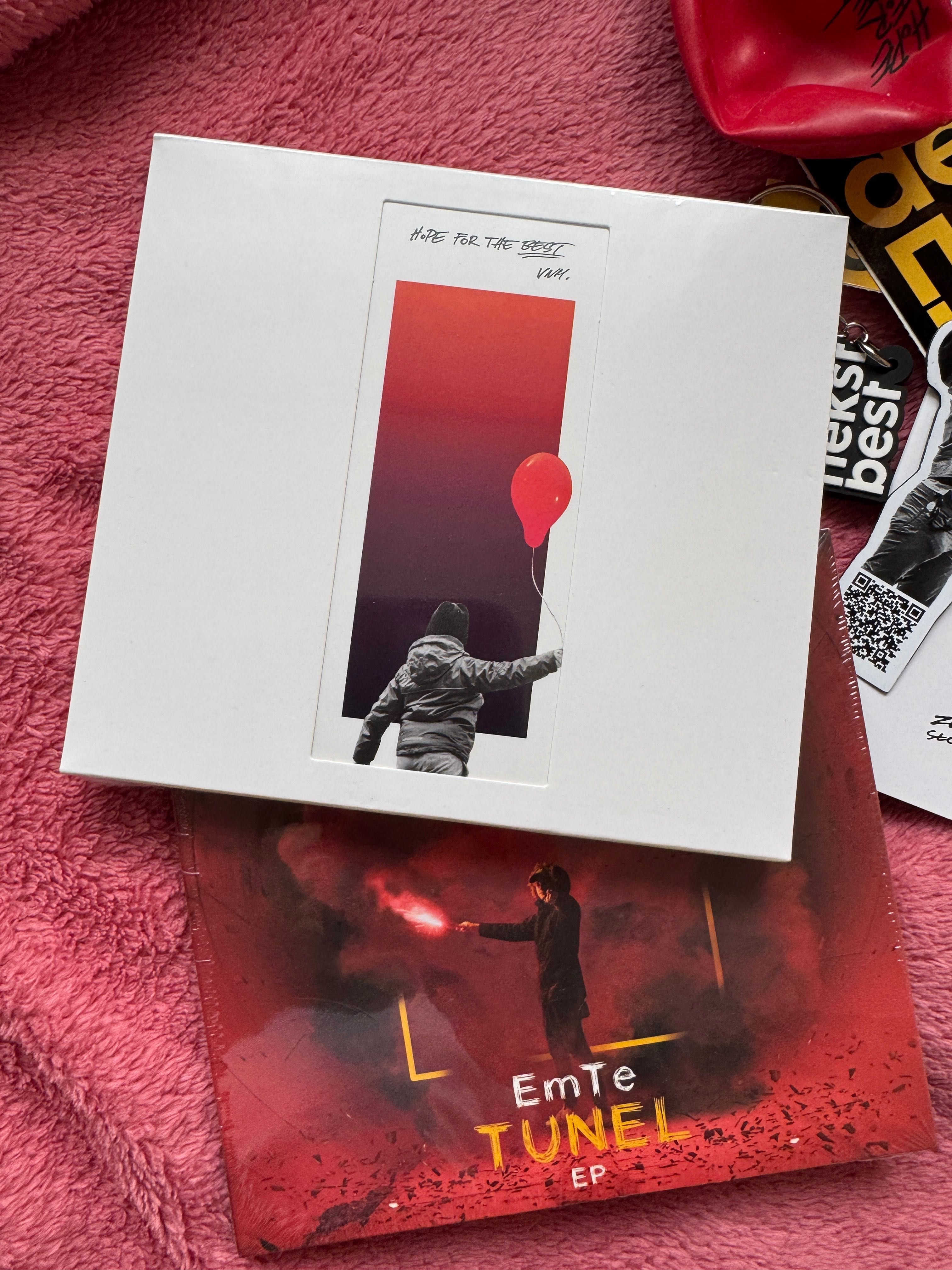 VNM Hope for the best pyta CD zestaw z EmTe NOWE FOLIĄ