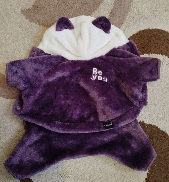 Новый велюр.комбез для собачки,кошки